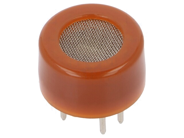 Sensor: gas; ethylalcohol (C2H5OH); Bereik: 25÷500ppm; MQ-3 Sensor: gas; ethylalcohol (C2H5OH); Bereik: 25÷500ppm; MQ-3